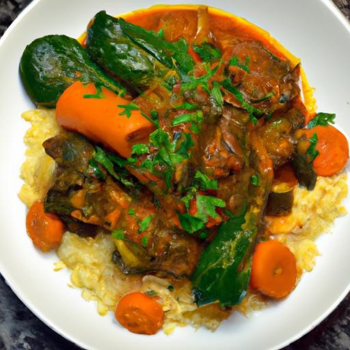 Savory Lamb & Eggplant Tagine: A Moroccan Flavor Journey