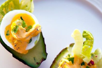 Egg Salad in Avocado Boats: A Fresh Twist on Classic Fare