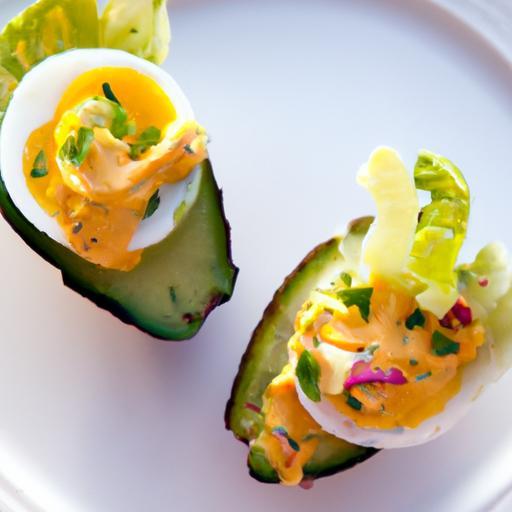 Egg Salad in Avocado Boats: A Fresh Twist on Classic Fare
