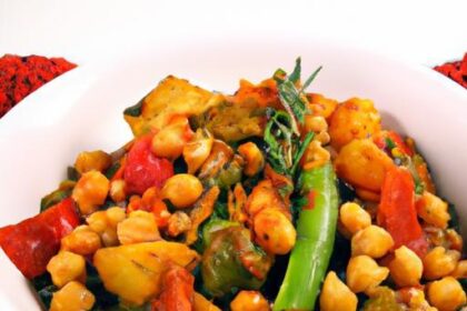 Hearty Vegetable & Chickpea Tagine: A Moroccan Flavor Journey