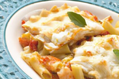 Briouates Delight: Savory Seafood Meets Vermicelli Bliss