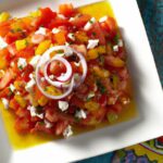 Zesty Pico de Gallo: Fresh Tomatoes & Fiery Serrano Peppers