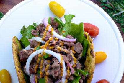 Keto Taco Salad with Ground Beef: Flavor Meets Low-Carb Fun