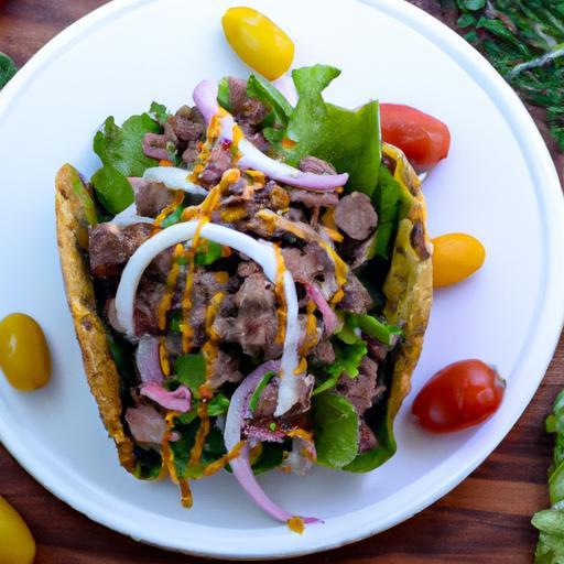 Keto Taco Salad with Ground Beef: Flavor Meets Low-Carb Fun