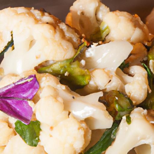 Flavorful Cauliflower & Basil Stir-Fry: A Healthy Twist