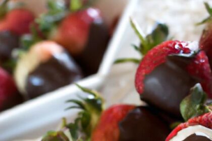 Decadent Dark Chocolate Covered Strawberries: A Sweet Delight