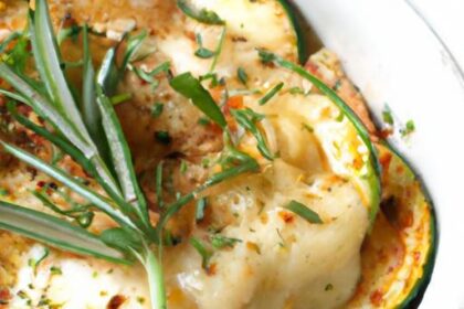 Gluten-Free Zucchini Gratin: A Creamy, Healthy Delight