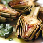 Golden Roasted Artichokes with Garlic and Olive Oil Bliss