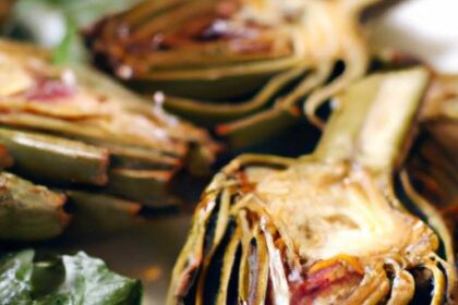 Golden Roasted Artichokes with Garlic and Olive Oil Bliss