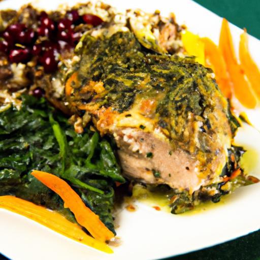 Savor the Flavors: Roast Turkey Breast with Wild Rice & Greens