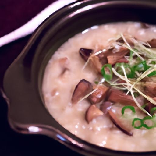 Savor Comfort: Mushroom & Scallion Congee Recipe Guide
