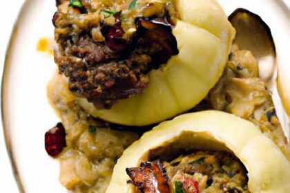 Savory Stuffed Onions: Lamb & Raisins Delight Unveiled