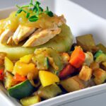 Flavor-Packed Chicken-Stuffed Vegetables: A Savory Delight