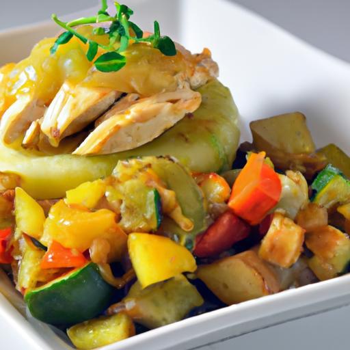 Flavor-Packed Chicken-Stuffed Vegetables: A Savory Delight