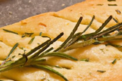 Aromatic Focaccia: Rosemary & Sea Salt’s Savory Delight
