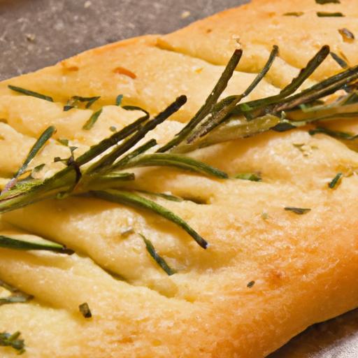 Aromatic Focaccia: Rosemary & Sea Salt’s Savory Delight