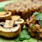 Hearty Tofu & Quinoa Stuffed Mushrooms: A Nutritious Delight