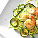 Zesty Keto Shrimp Scampi with Fresh Zucchini Noodles Delight