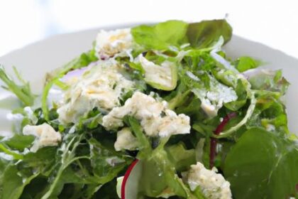 Zesty Arugula & Goat Cheese Salad: A Fresh Flavor Fusion