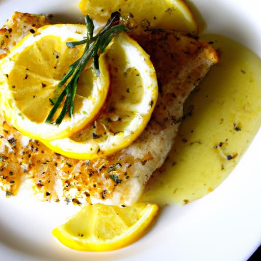 Zesty Garlic Lemon Butter Pan-Seared Tilapia Delight