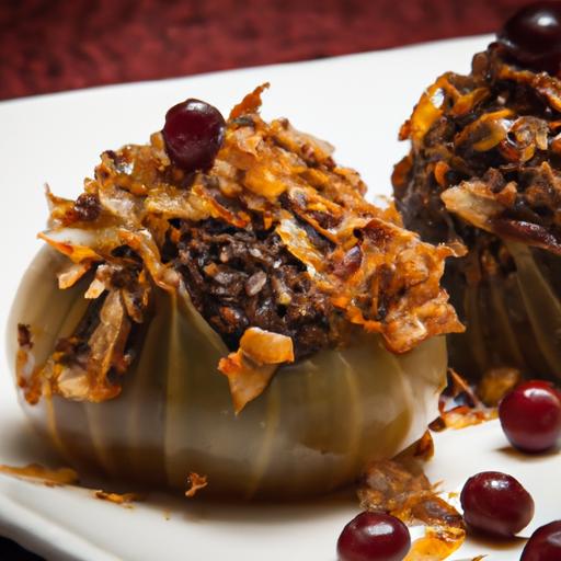 Savory Stuffed Onions: Lamb & Raisins Delight Unveiled