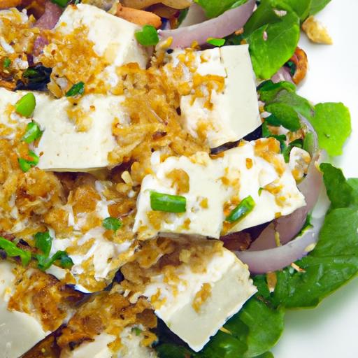 Larb ⁣Tofu Unveiled: spicy⁣ Thai⁣ Salad with a⁣ Plant-Based Twist