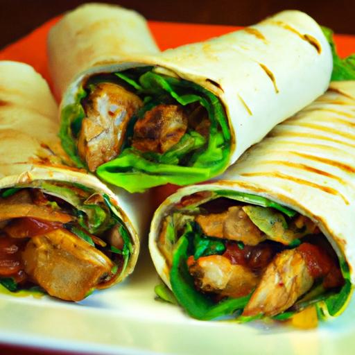 Smoky BBQ Chicken Wraps: Flavorful Bites Made ​Easy