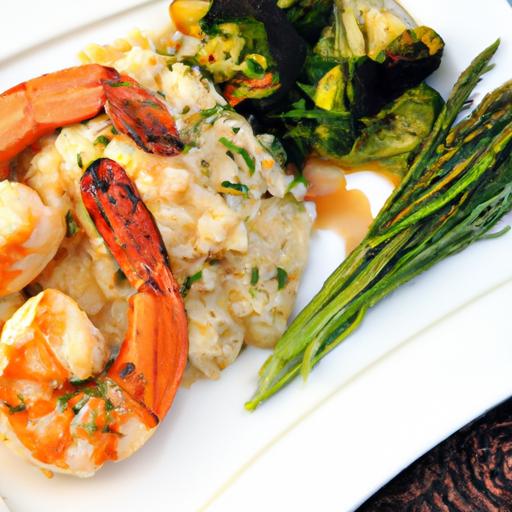 Savor the Flavor: Grilled Shrimp with Cauliflower Pilaf