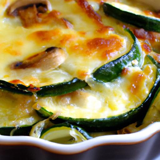 Gluten-Free zucchini ​Gratin: A creamy, Healthy Delight