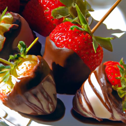 Decadent⁤ dark Chocolate covered Strawberries: A Sweet​ Delight
