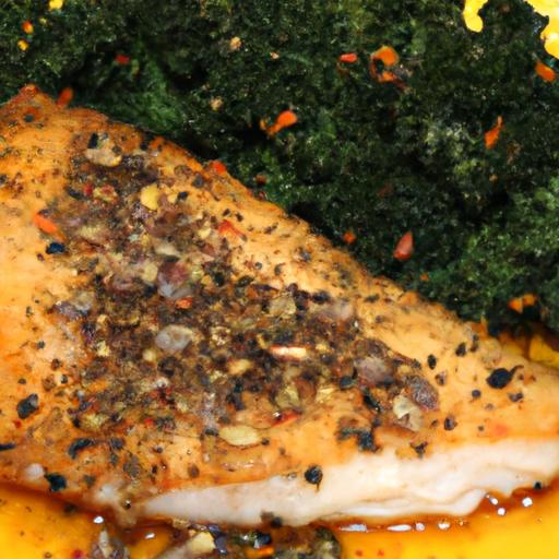 Crunchy Pumpkin Seed-Crusted Tilapia with Sautéed Kale Delight