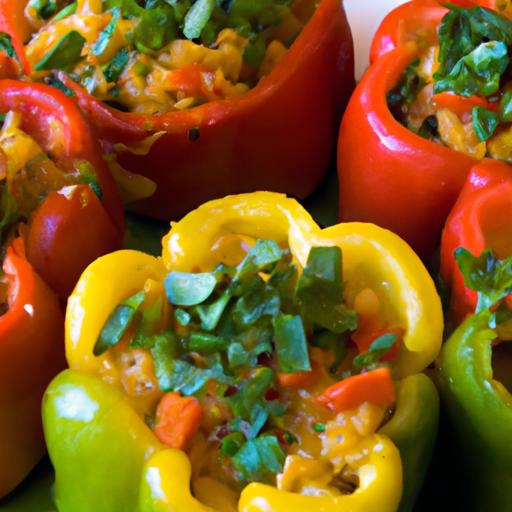 Flavor-Packed Healthy Stuffed Bell Peppers to Energize You