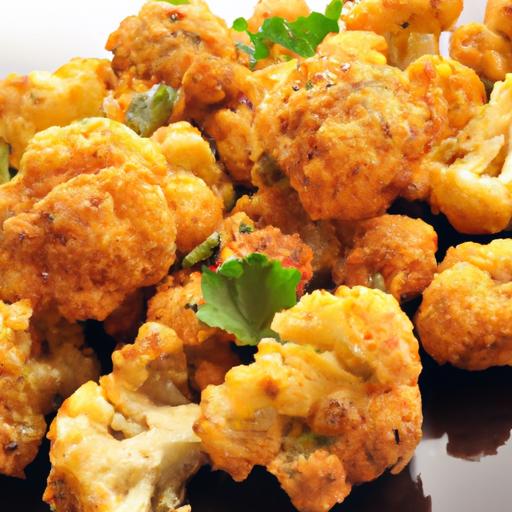 Zesty Fried Cauliflower: A Crispy Lemon & Paprika Delight