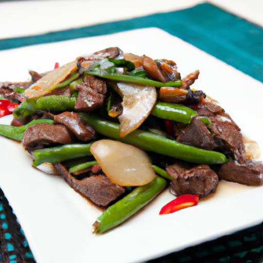 Sizzling beef Green Bean Stir fry: A Flavorful Weeknight Fix