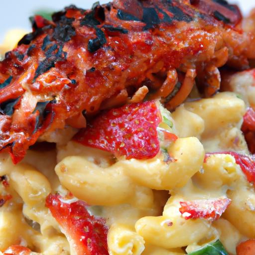 decadent Lobster Mac & Cheese with Creamy gruyère Twist