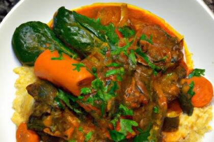 Savory Lamb & Eggplant Tagine: A Moroccan Flavor Journey