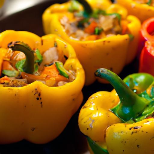 Flavor-Packed Healthy Stuffed Bell Peppers to Energize You