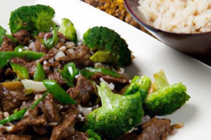 Savor the Perfect Beef & Broccoli Stir-Fry with Nutty Brown Rice