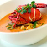 Golden Elegance: Crafting Saffron-Infused Lobster Bisque