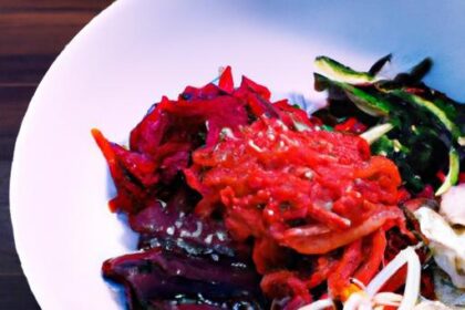 Global Flavor Trio: Beef Stir Fry, Beetroot Raita & Bibim Naengmyeon