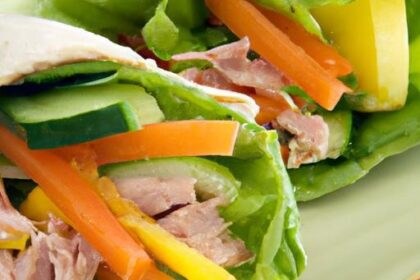 Wrap Up Freshness: The Ultimate Tuna Salad Delight