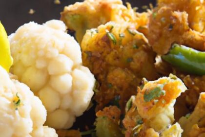 Zesty Fried Cauliflower: A Crispy Lemon & Paprika Delight