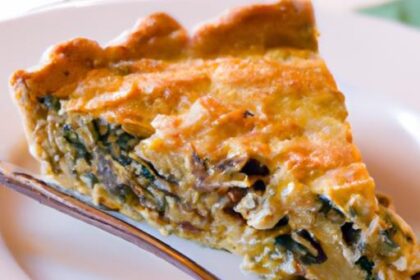 Savor the Layers: A Flavorful Spinach and Mushroom Quiche Guide