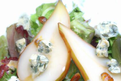 Pear & Walnut Salad with Blue Cheese: A Flavorful Twist