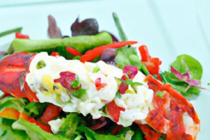Fresh Flavors: Lobster & Burrata Salad with Citrus Twist
