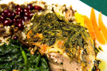 Savor the Flavors: Roast Turkey Breast with Wild Rice & Greens