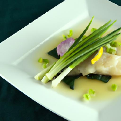 Steamed Cod with Ginger & Bok Choy: A Light, Flavorful Delight