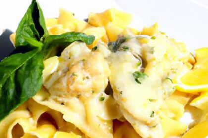 Zesty Delight: Creamy Lemon Chicken Pasta Recipe Unveiled