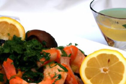 A Flavorful Journey: Seafood Tagine with Chermoula Sauce