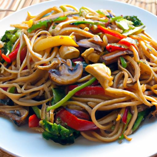 Vibrant Vegan Chow Mein: Flavorful Plant-Based Delight